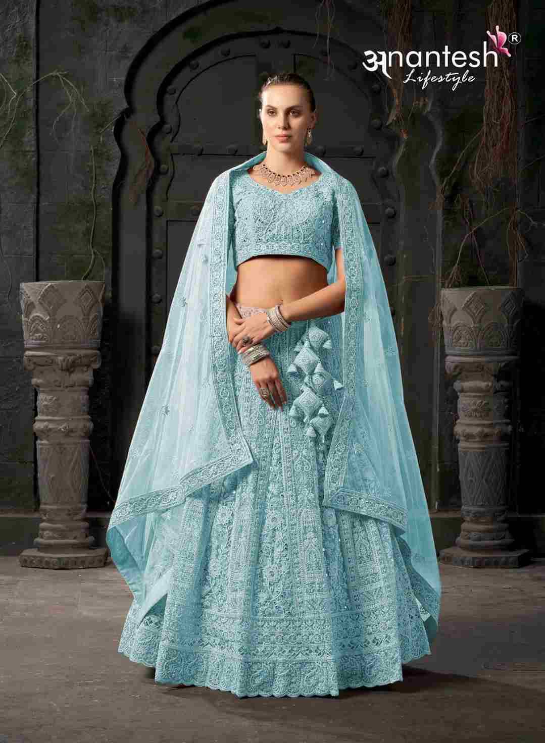Sky Blue Lehenga