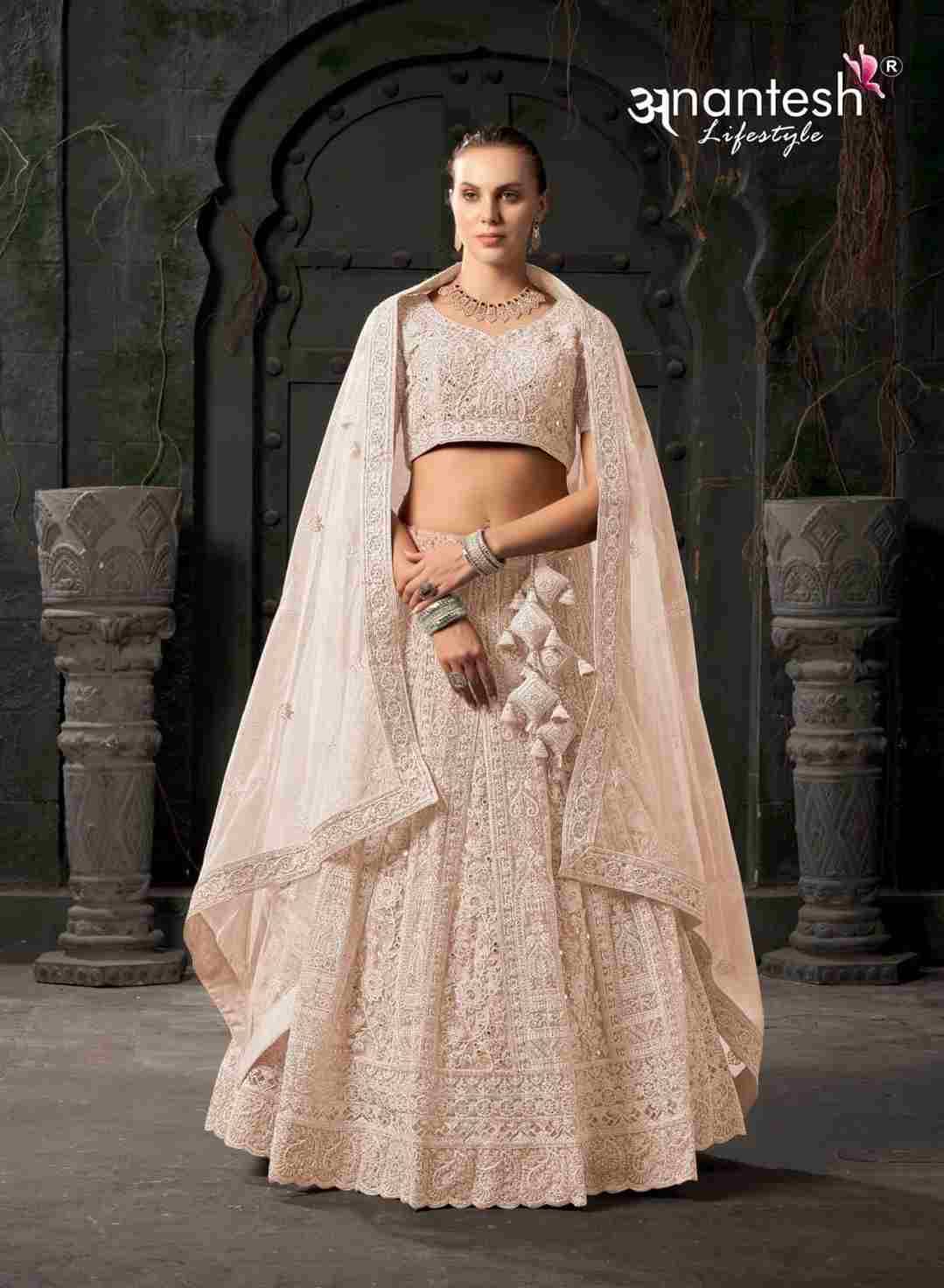 Light Cream Lehenga