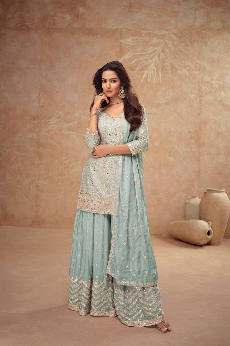 Purple Gharara Plazzo - Image 2