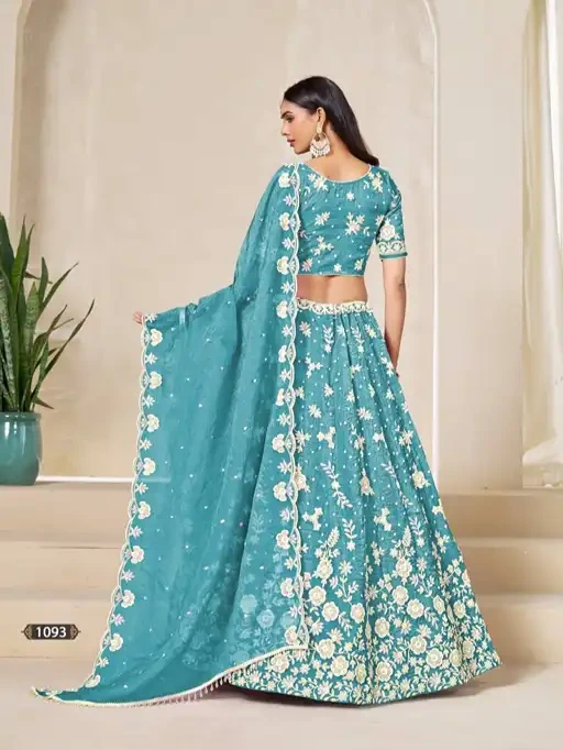 Organza Designer Lehenga Choli - Image 5