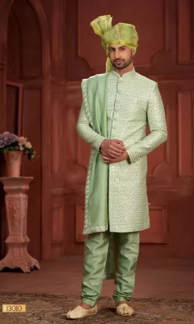 Royal Pure Silk Sherwani