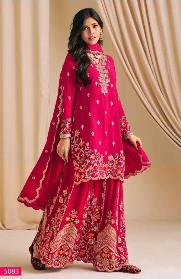 Embroidery Suit Plazzo