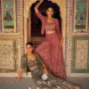 Georgette Indo Western Party Wear Suit