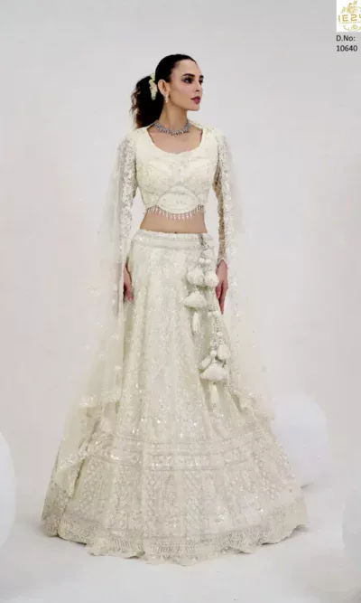 DESIGNER JACQUARD LEHENGA CHOLI
