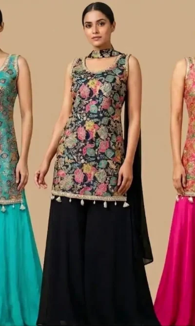 DESIGNER HEAVY WORK SALWAR SUIT