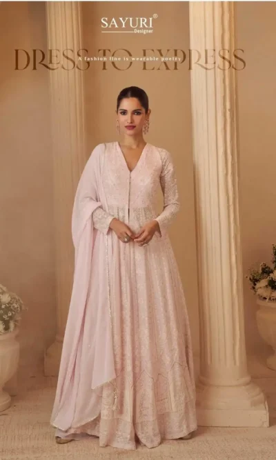 CHAAVI REAL GEORGETTE GOWN