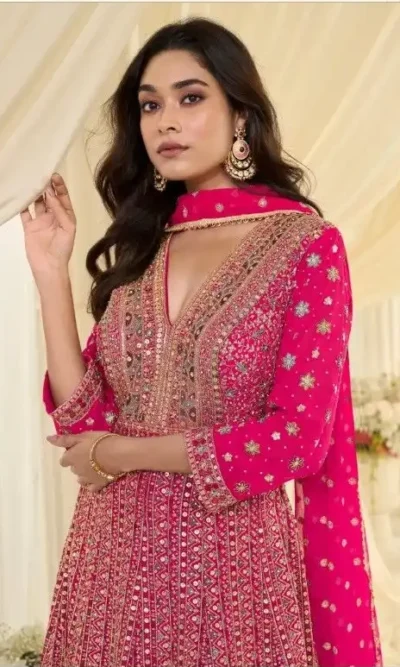 MAHARANI REAL GEORGETTE PREMIUM GOWN