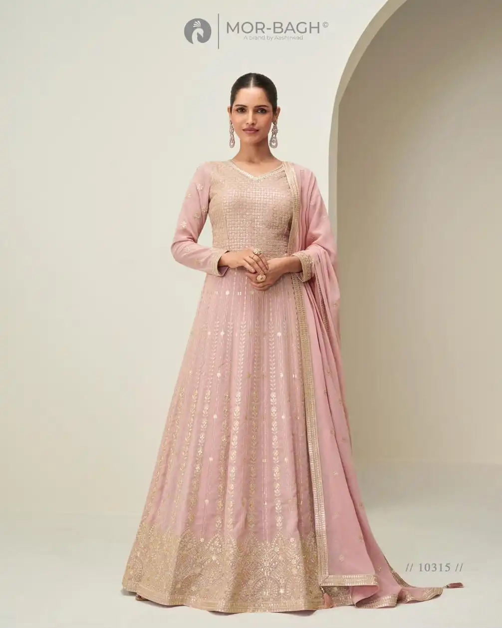 MAHI MAHI GEORGETTE GOWN - Image 5
