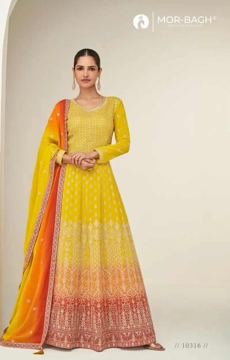 MAHI MAHI GEORGETTE GOWN - Image 3