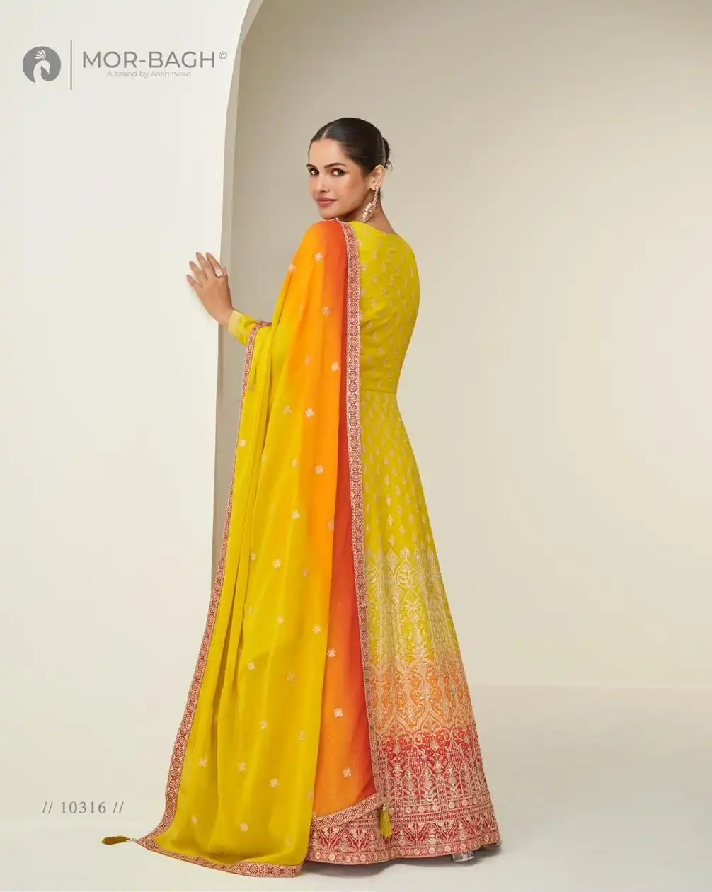 MAHI MAHI GEORGETTE GOWN - Image 2