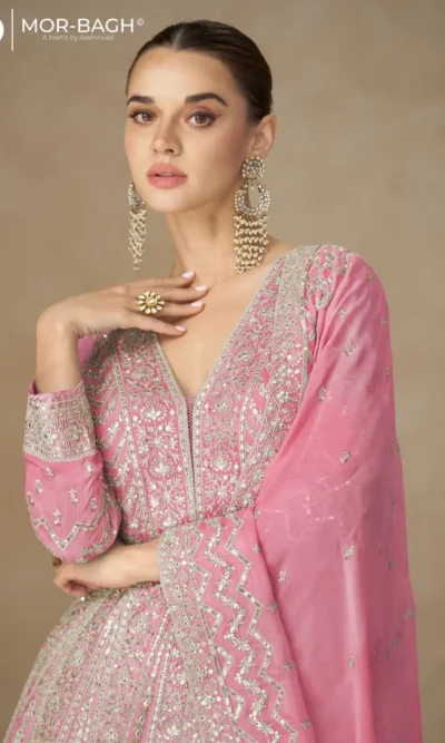 ANARKALI CHINNON SEQUENCE GOWN