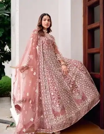SAIYAARA BUTTERFLY NET GOWN - Image 13