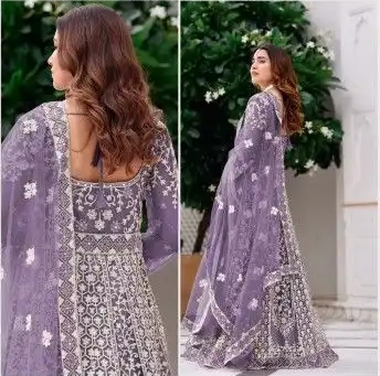 SAIYAARA BUTTERFLY NET GOWN - Image 5
