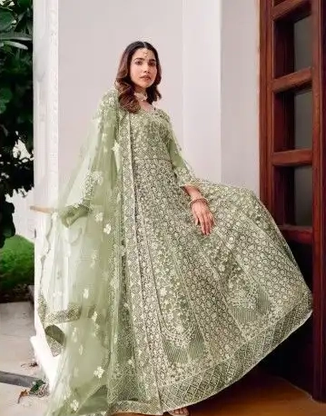 SAIYAARA BUTTERFLY NET GOWN