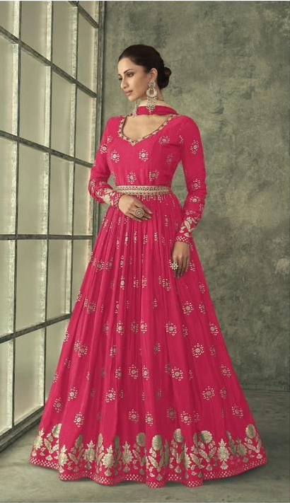 SHINE GOLD READYMADE GOWNS - Image 2