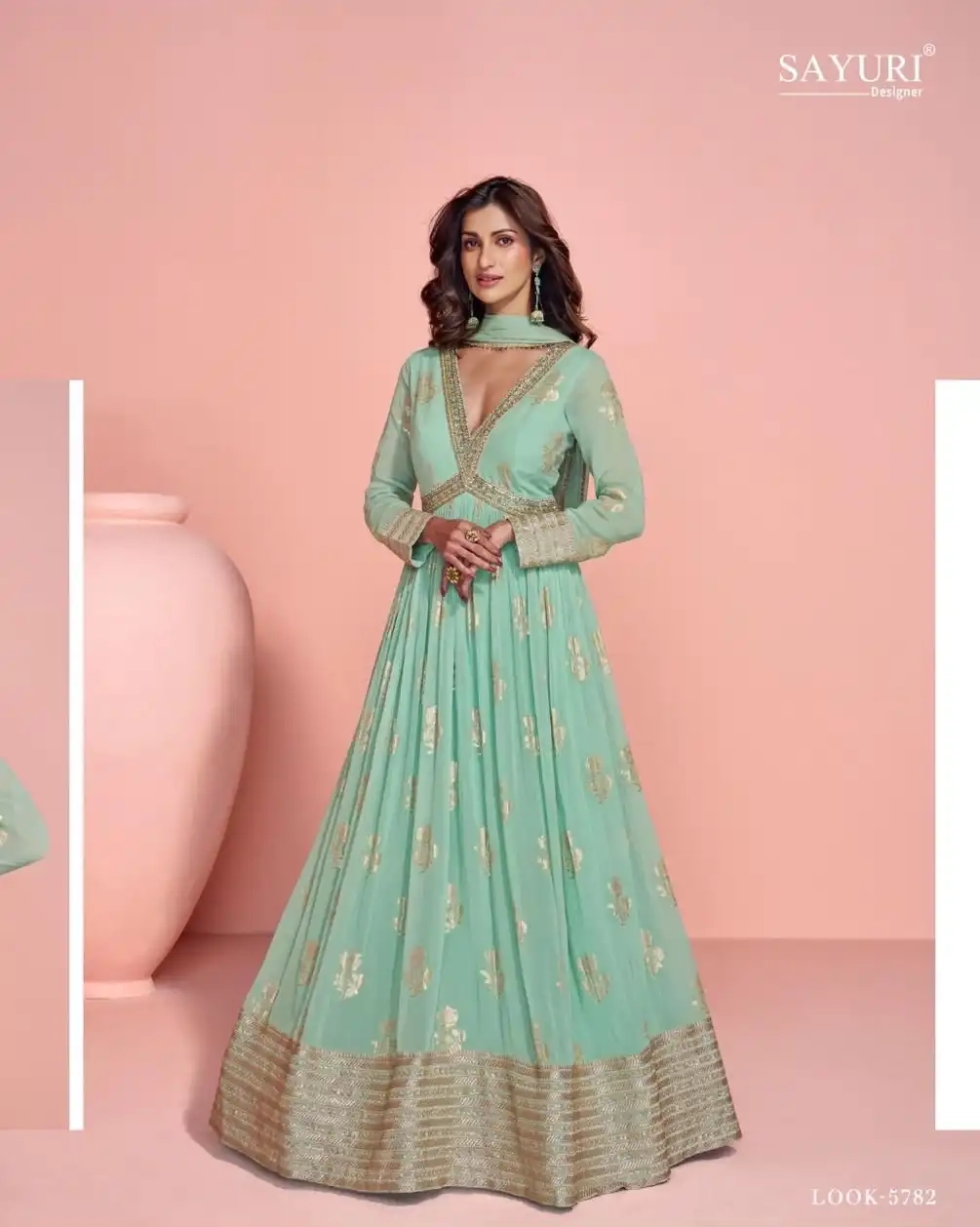 SAHEEN VISCOSE GOWN - Image 8