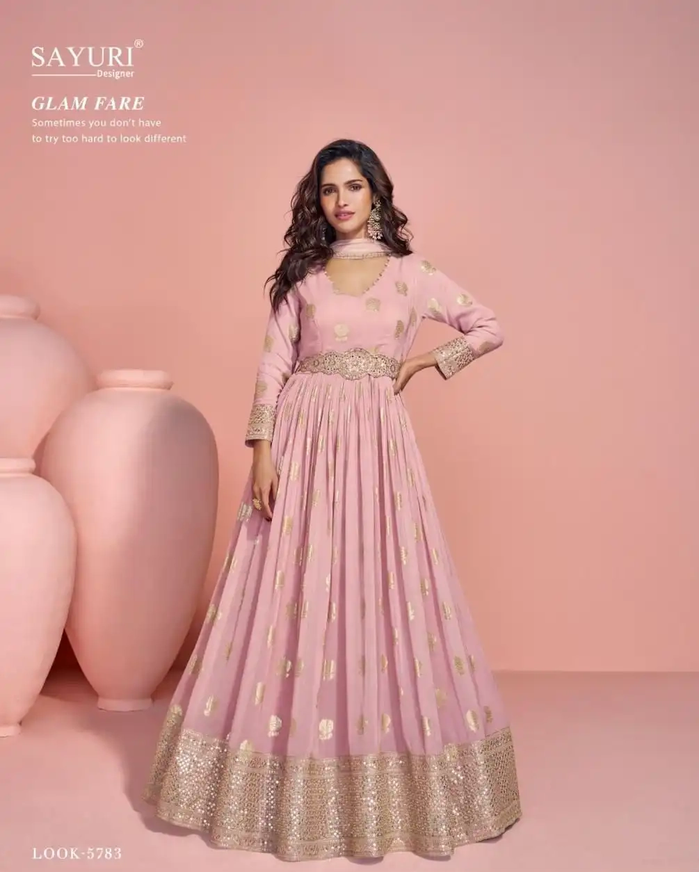 SAHEEN VISCOSE GOWN - Image 3