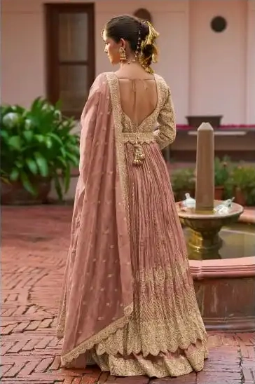 MEENAT HEAVY CHINON GOWN - Image 5