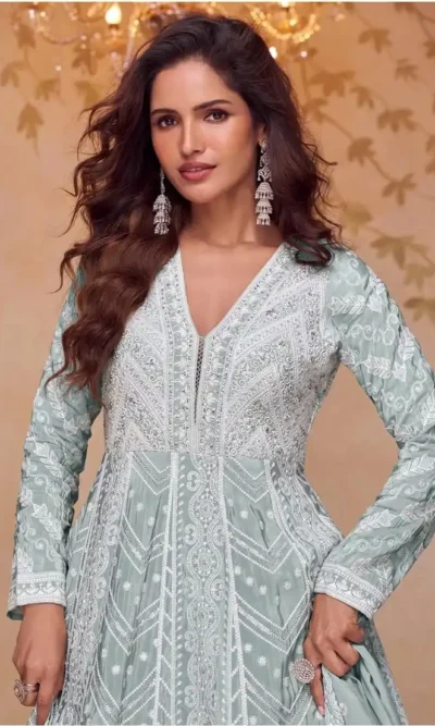 FLORAL  CHINNON GOWN