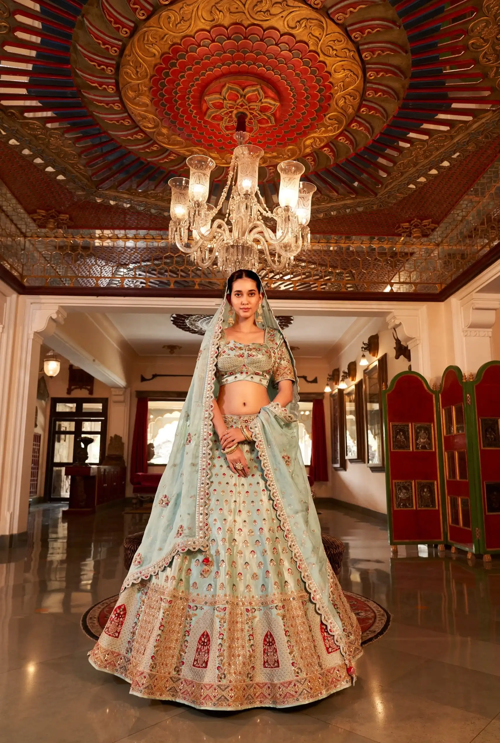 RAJWADA RIWAJ LEHENGA CHOLI - Image 10