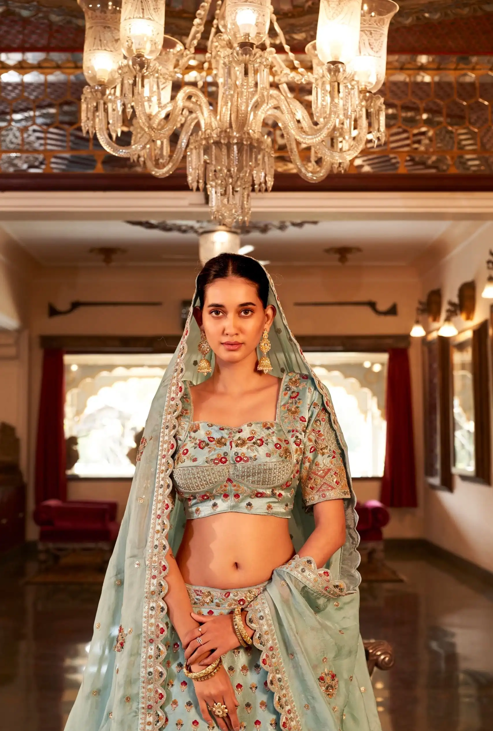 RAJWADA RIWAJ LEHENGA CHOLI - Image 9