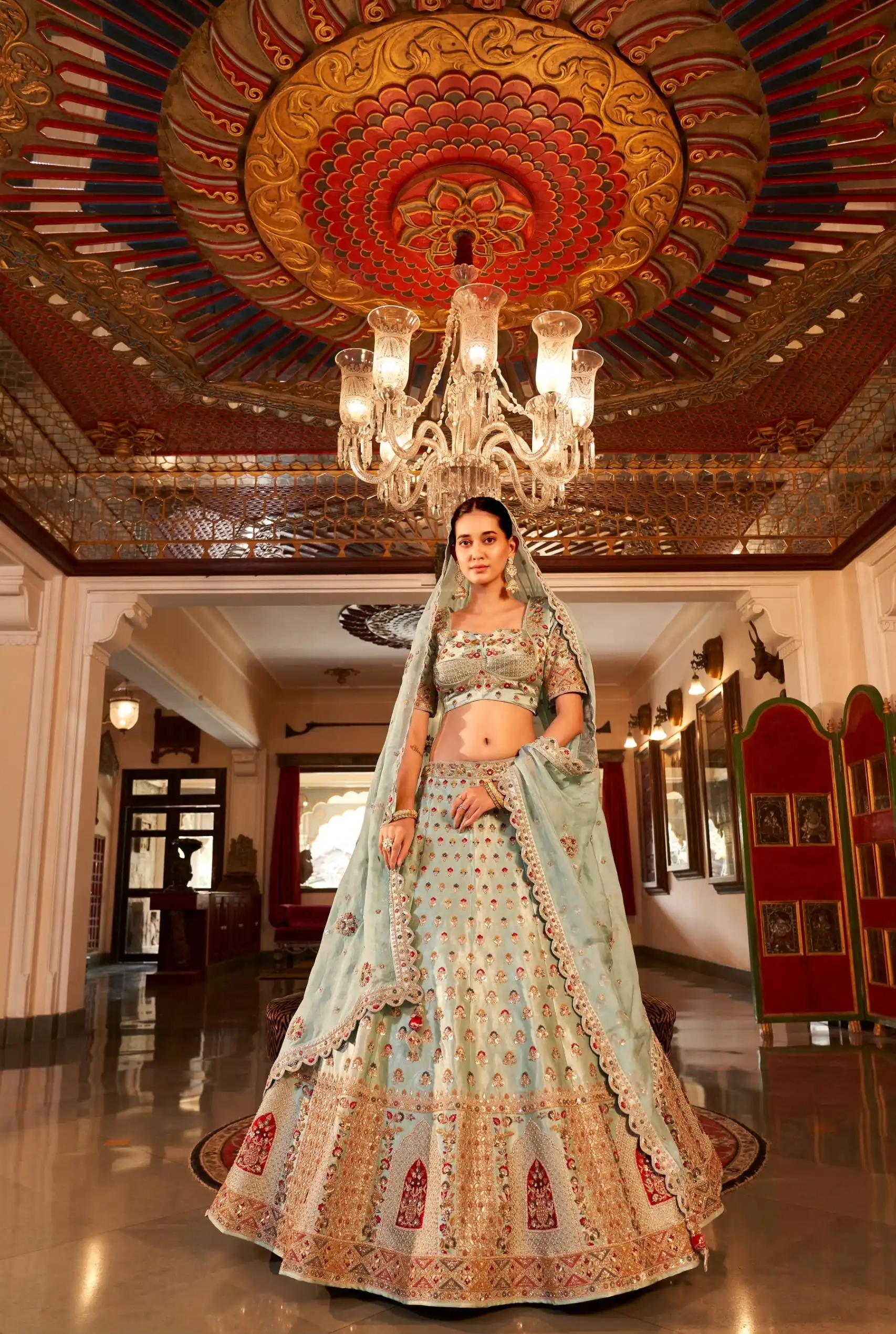 RAJWADA RIWAJ LEHENGA CHOLI - Image 8