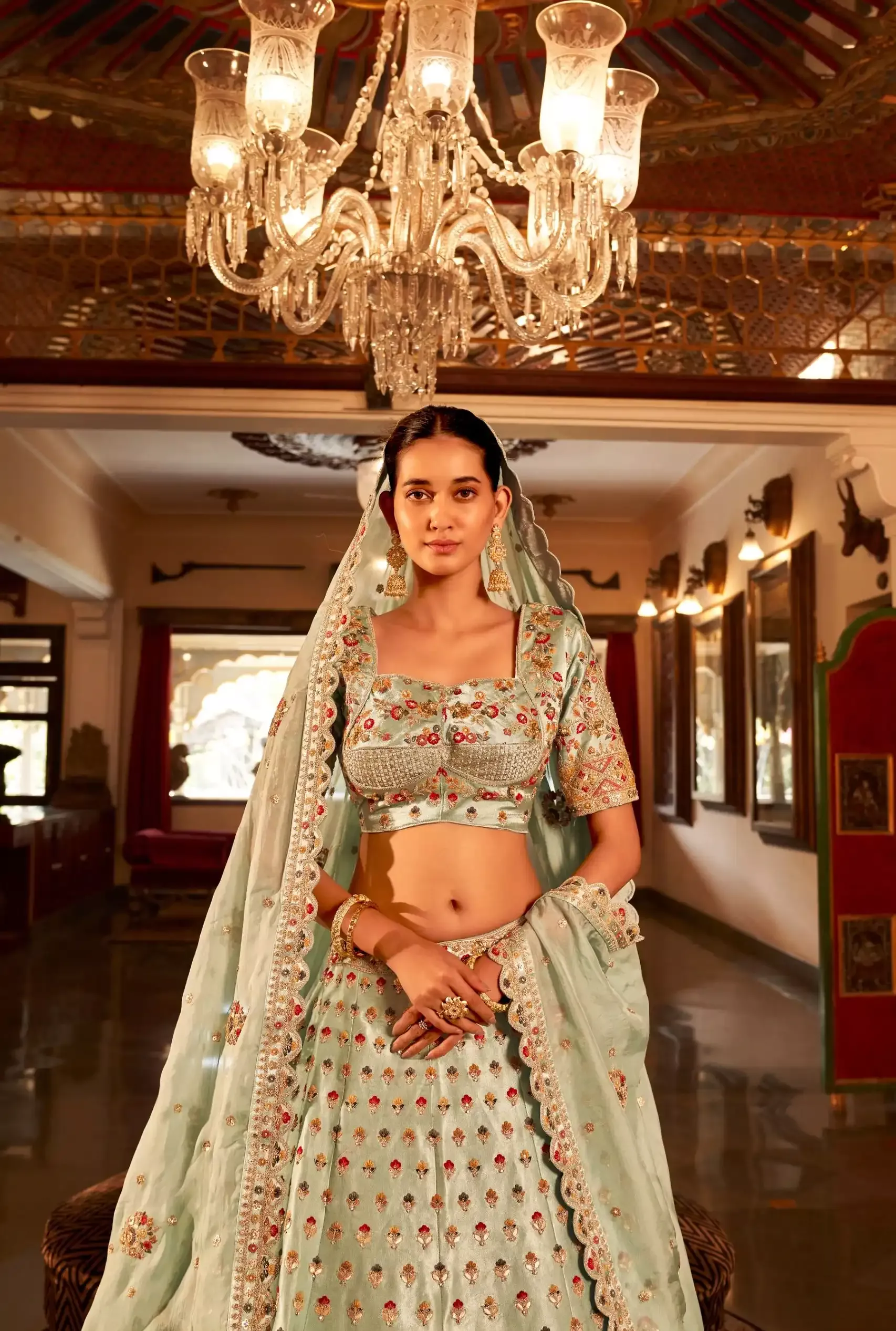 RAJWADA RIWAJ LEHENGA CHOLI