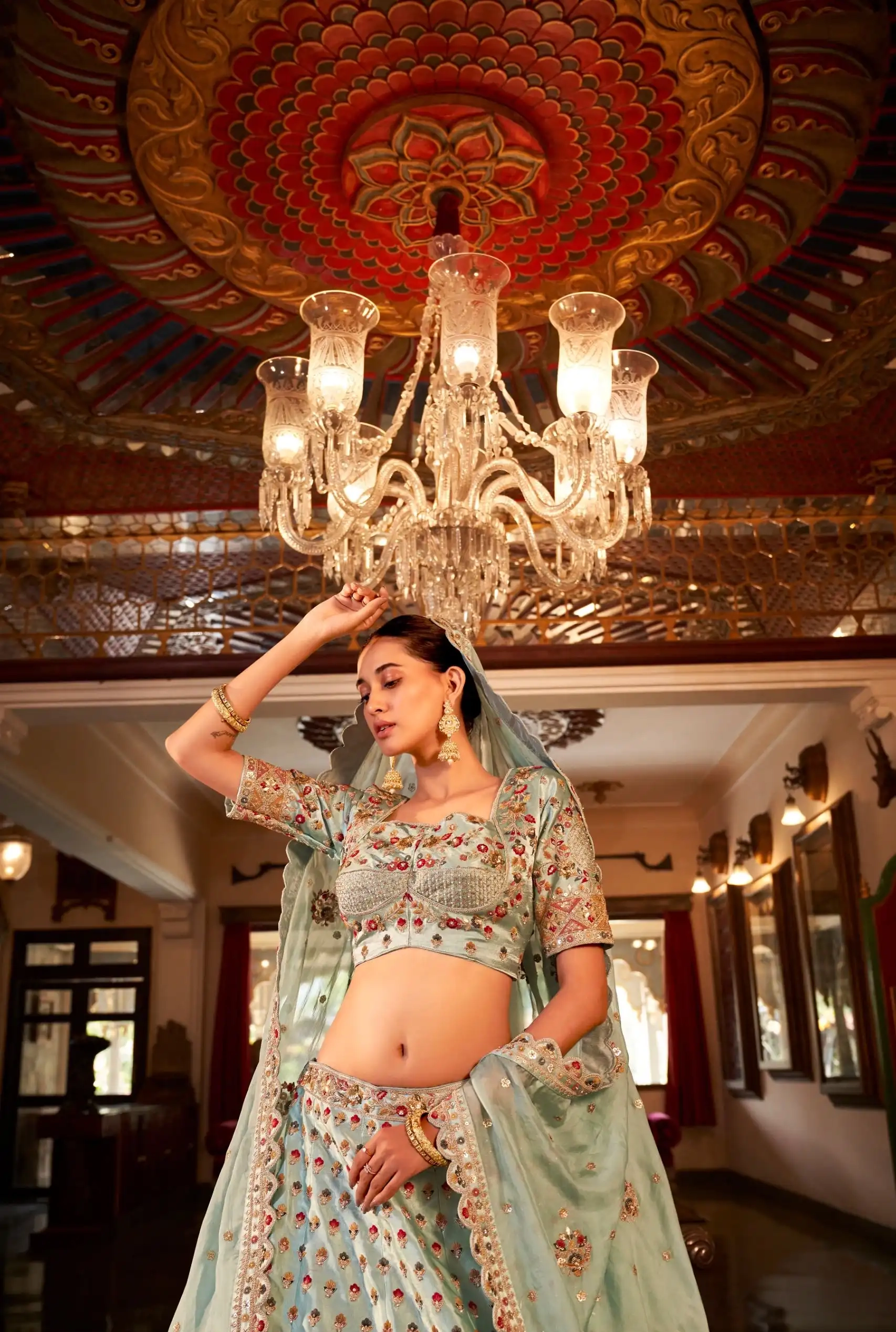 RAJWADA RIWAJ LEHENGA CHOLI - Image 6
