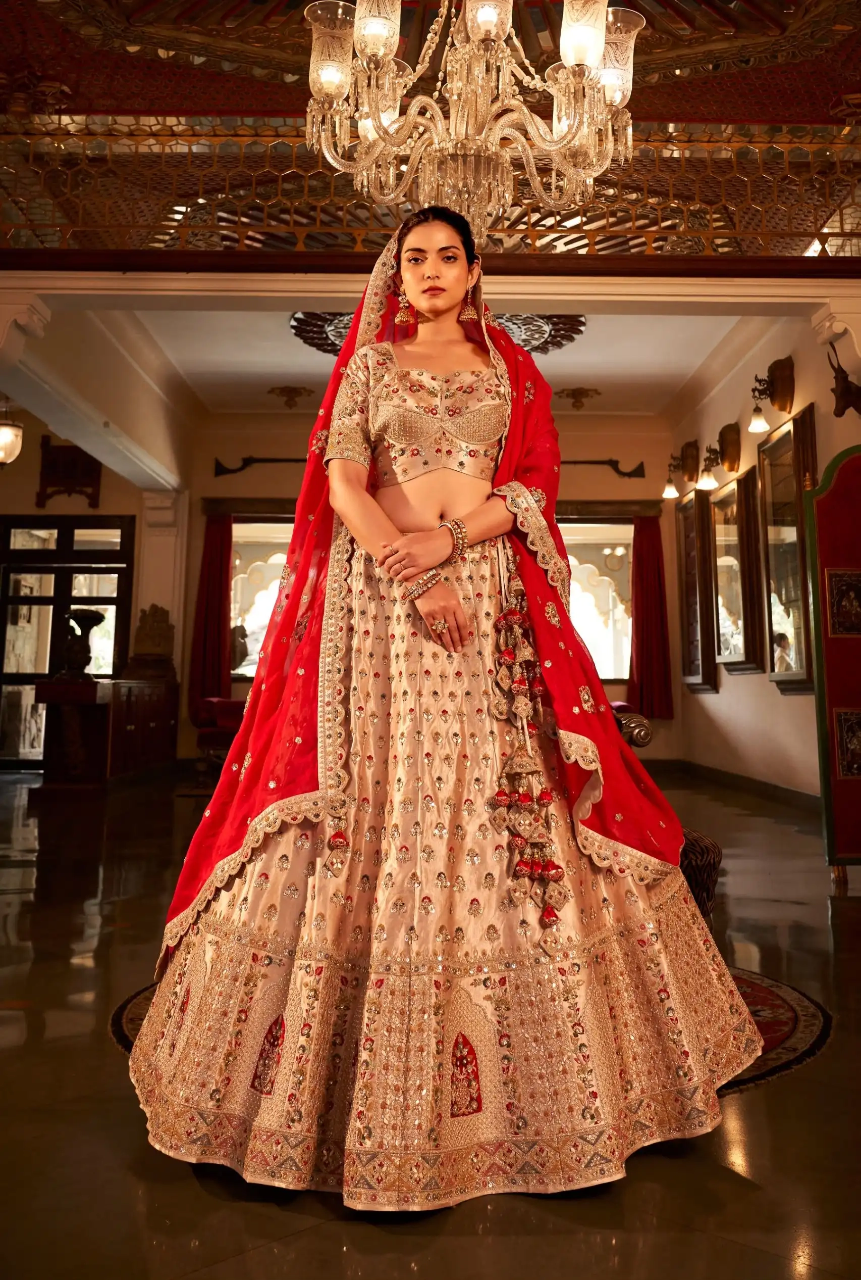 RAJWADA RIWAJ LEHENGA CHOLI - Image 5