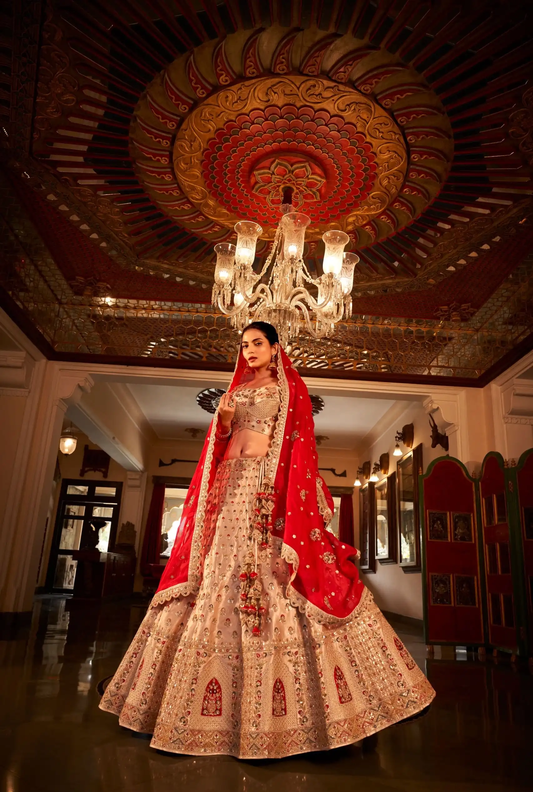 RAJWADA RIWAJ LEHENGA CHOLI - Image 4