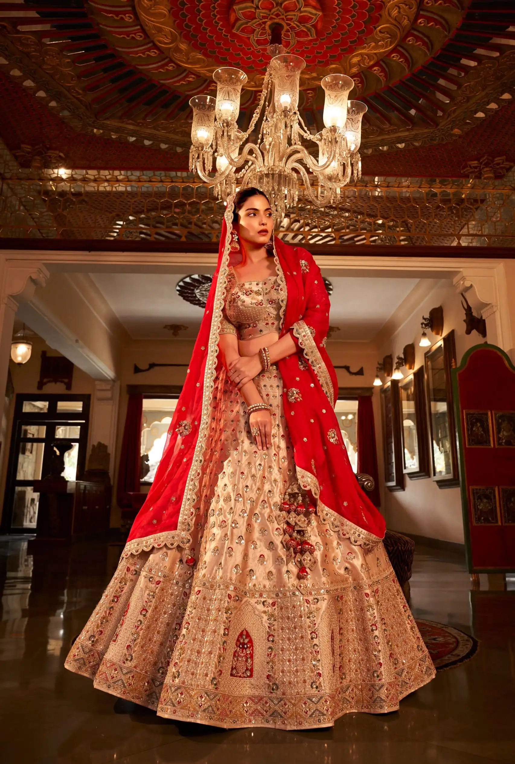 RAJWADA RIWAJ LEHENGA CHOLI - Image 2