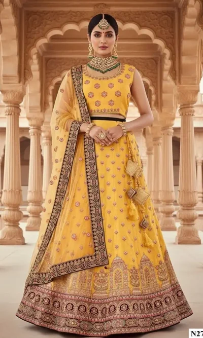 NIMAYA  NET LEHENGA CHOLI
