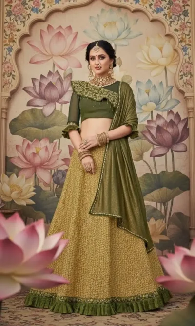 ISHANI SILK LEHENGA CHOLI -2