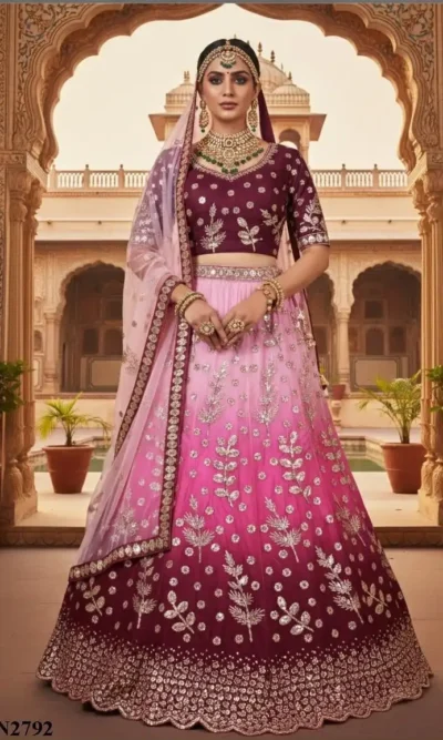NIMAYA NET LEHENGA CHOLI-1