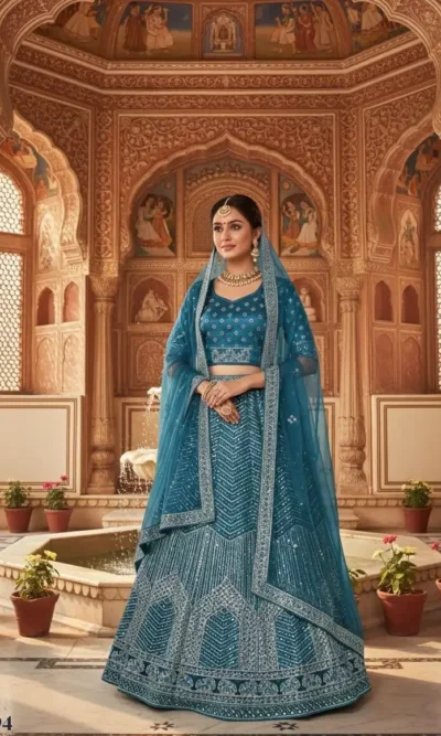 NIMAYA  NET LEHENGA CHOLI -2