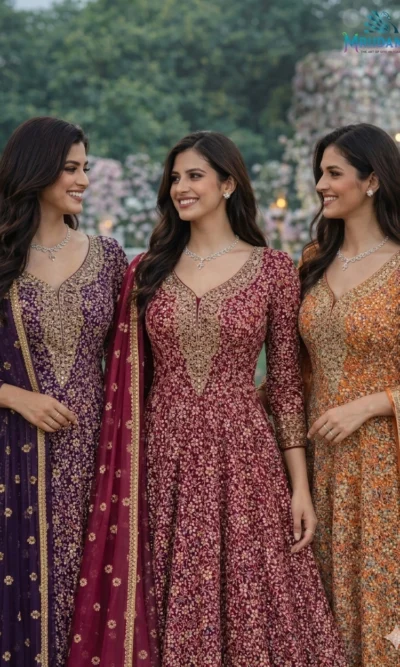 FIZA  GEORGETTE GOWN
