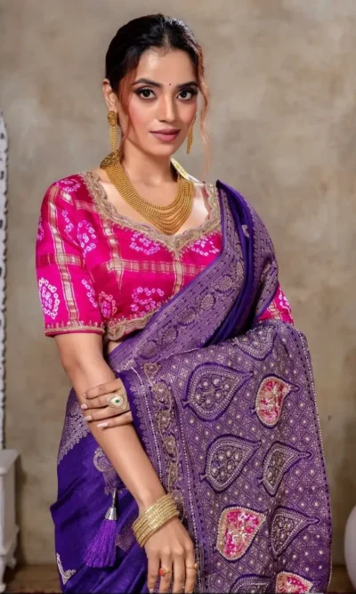 FANCY HANDWORK SAREES