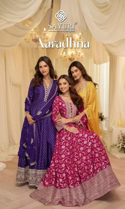 AARADHNA VISCOSE GOWN