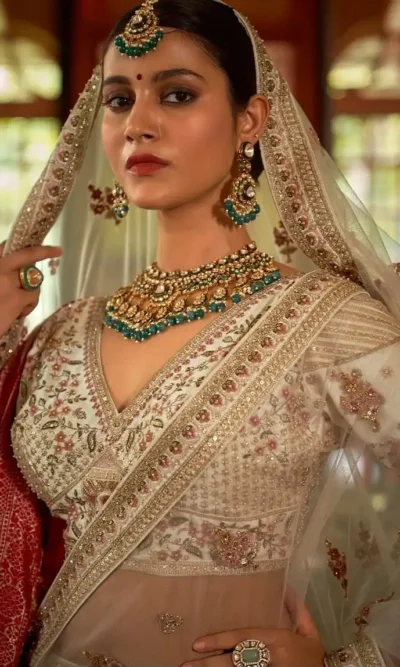 DULHAN BRIDAL TONE SILK LEHENGA CHOLI -4