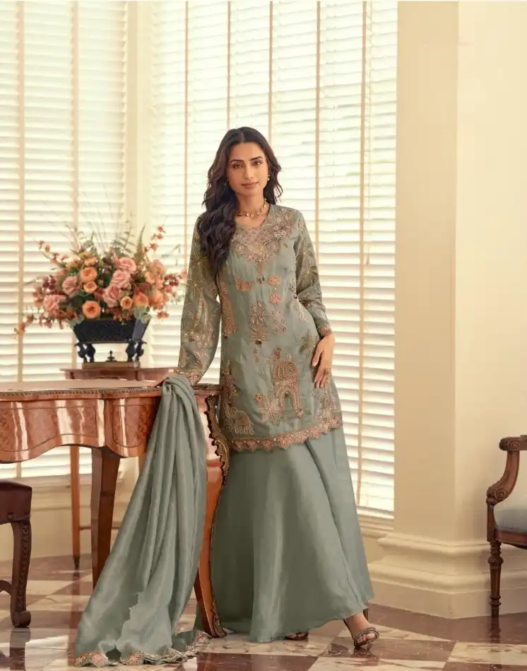 KETKI SIMAR SILK SALWAR SUIT - Image 7
