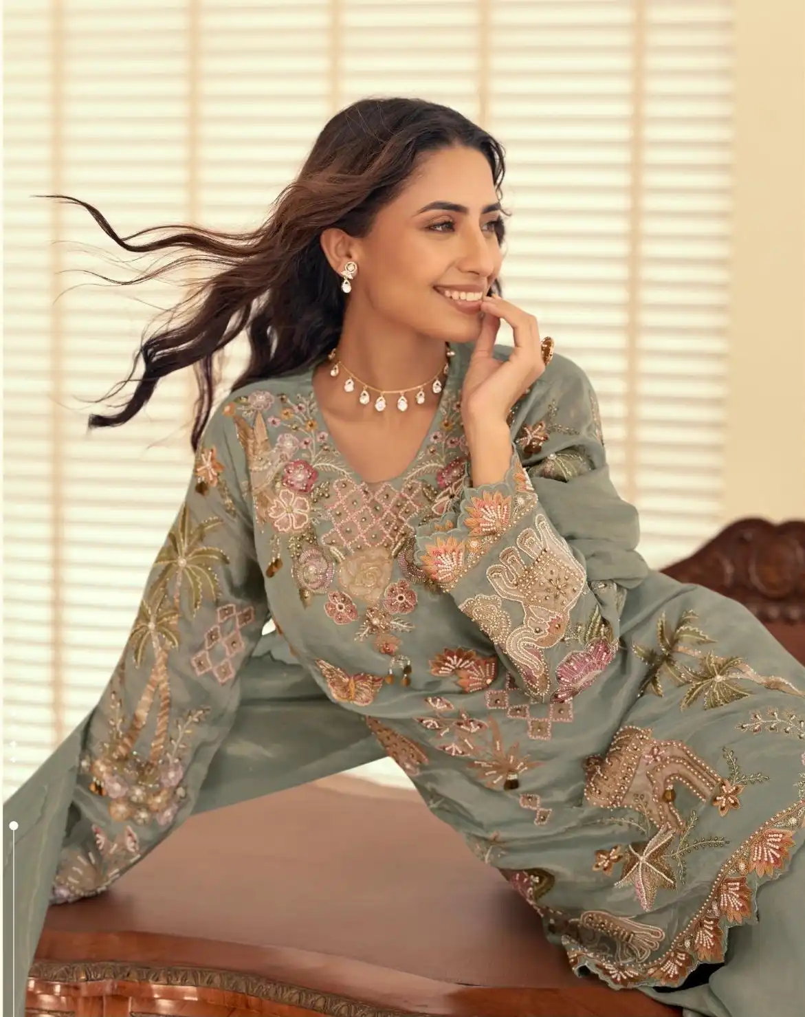 KETKI SIMAR SILK SALWAR SUIT - Image 6