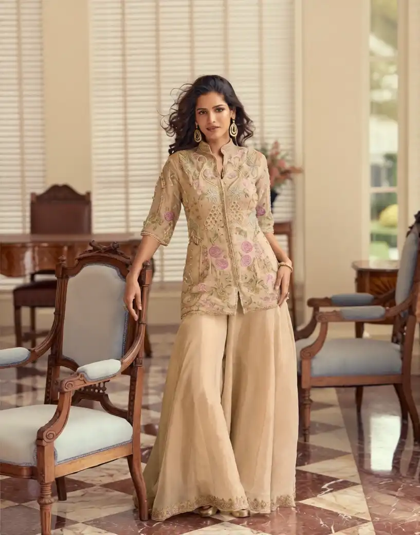 KETKI SIMAR SILK SALWAR SUIT - Image 4