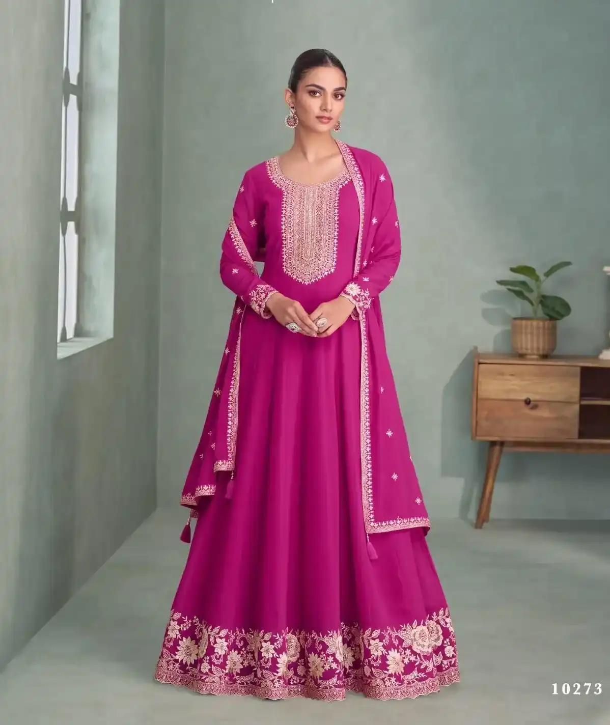 PURVA PREMIUM REAL GEORGETTE EMBROIDERED - Image 7