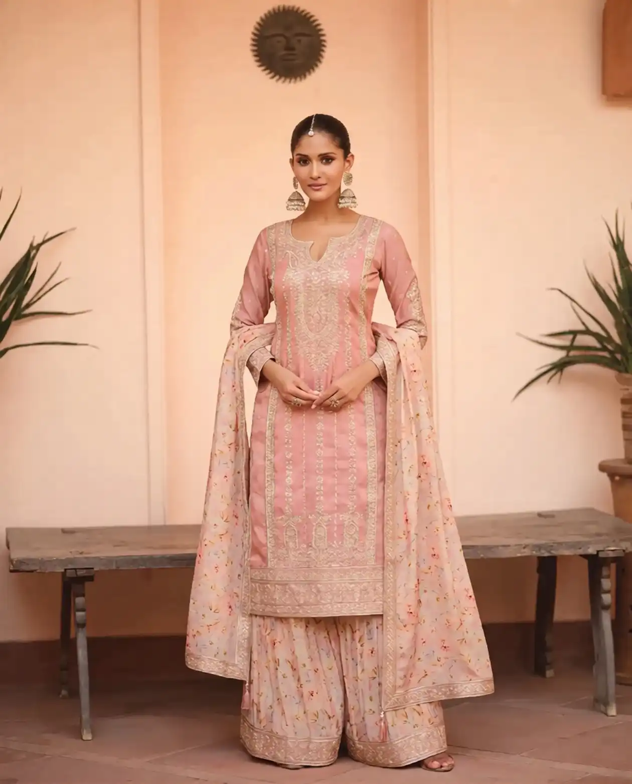 SONALI SIMAR SILK SALWAR SUIT - Image 8