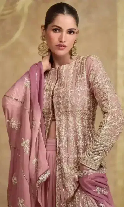 SAWARIA GOLD PREMIUM GEORGETTE