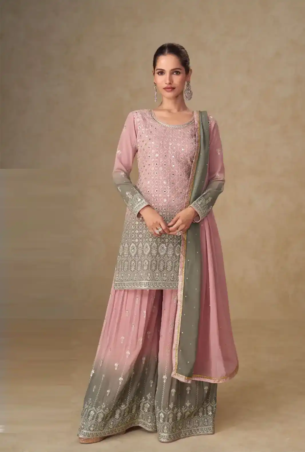 SHIVANI GEORGETTE SUIT SET - Image 5