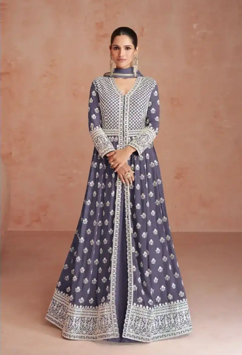 CREATION ORCHID GEORGETTE - Image 10