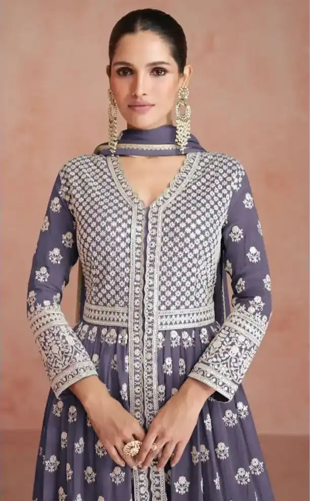 CREATION ORCHID GEORGETTE - Image 9