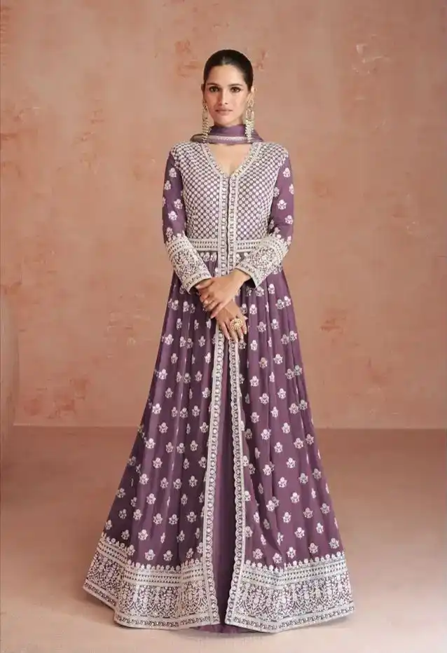 CREATION ORCHID GEORGETTE - Image 5