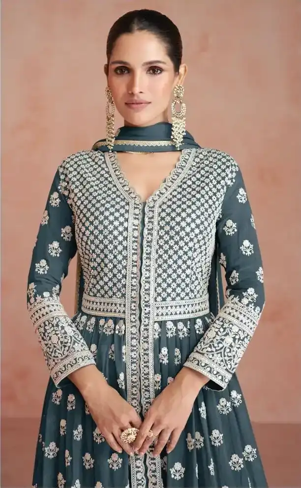 CREATION ORCHID GEORGETTE - Image 2